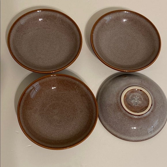 The Homer Laughlin China Co. small dessert bowl Nadia Brownfield Cobblestone 4 - Picture 1 of 6